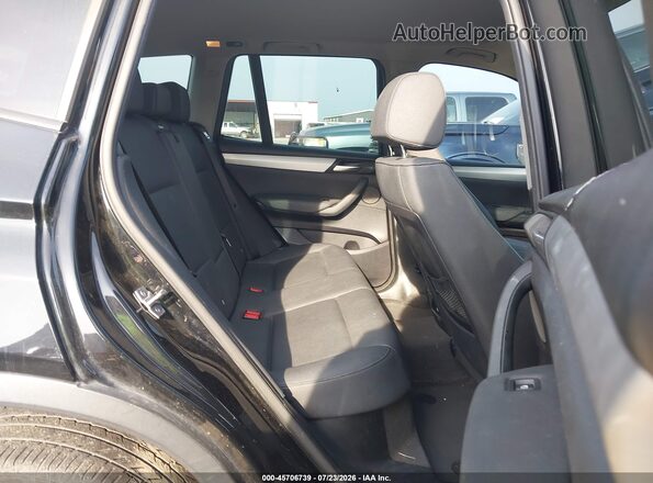 5UXWZ7C5XG0R33431 2016 BMW X3 Black VIN կոդի պիտակի տեսք