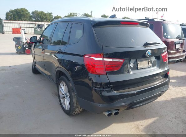 5UXWZ7C5XG0R33431 2016 BMW X3 Black Հետևի ձախ