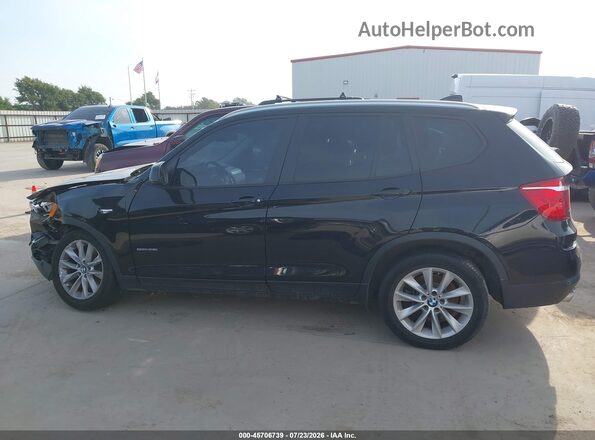 5UXWZ7C5XG0R33431 2016 BMW X3 Black Սալոնի 360 աստիճան տեսք