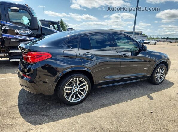 5UXXW5C5XG0N92775 2016 BMW X4 Black უკანა მარჯვენა
