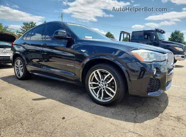5UXXW5C5XG0N92775 2016 BMW X4 Black წინა მარჯვენა