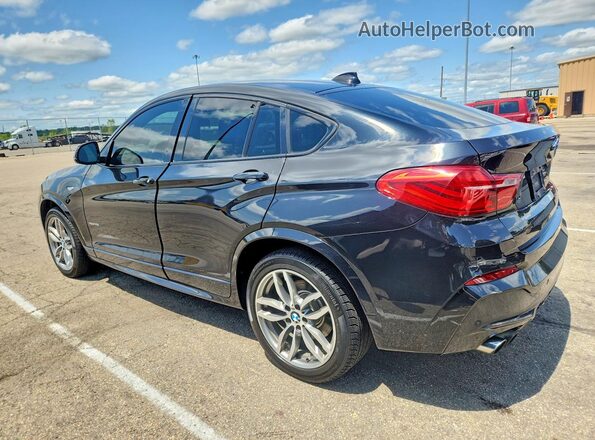 5UXXW5C5XG0N92775 2016 BMW X4 Black უკანა მარცხენა