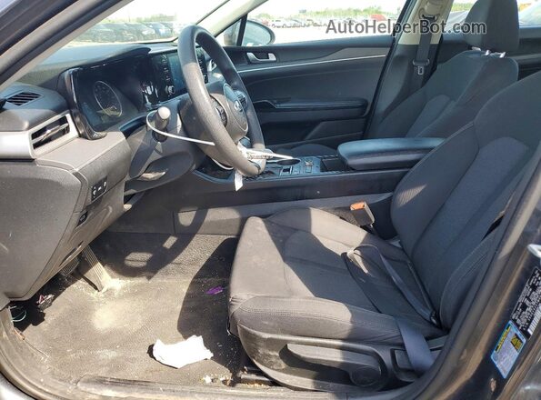 5XXG14J27MG046237 2021 KIA K5 Gray Front interior view