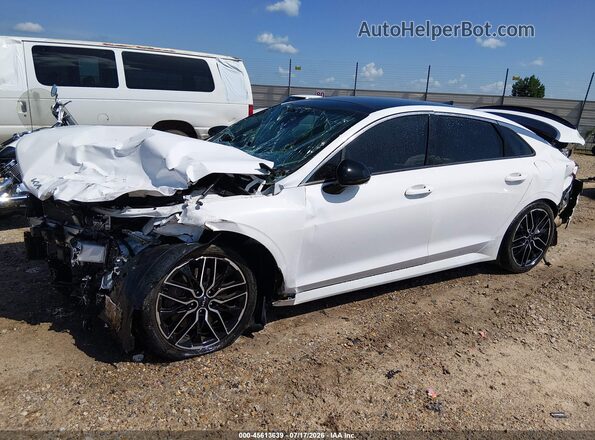 5XXG44J84NG156689 2022 KIA K5 Белый Передняя левая четверть