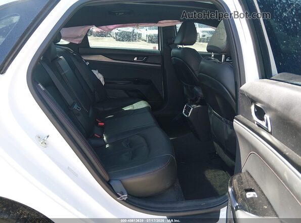 5XXG44J84NG156689 2022 KIA K5 Белый Вид наклейки с VIN-кодом