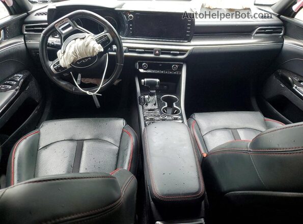 5XXG44J87PG196591 2023 KIA K5 Gray წინა პანელის ხედი