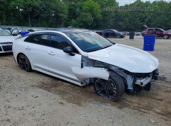 5XXG64J24RG257873 2024 KIA K5 White Передня права чверть