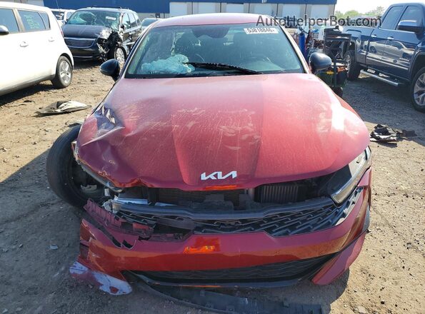 5XXG64J25RG239107 2024 KIA K5 Red Դիմացի տեսք
