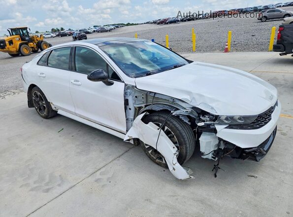 5XXG64J26NG129306 2022 KIA K5 White Delantero derecho