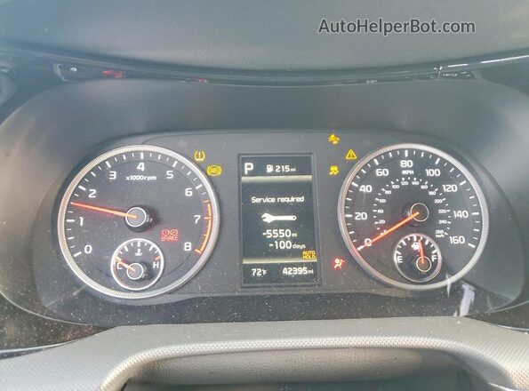 5XXG64J26RG250567 2024 KIA K5 Gray Instrument cluster view