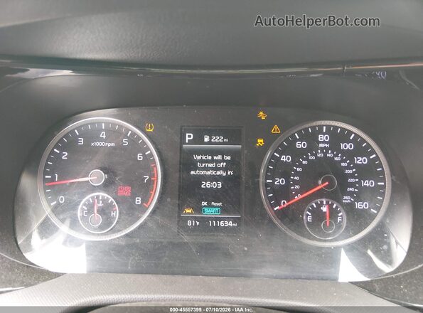 5XXG64J27MG013143 2021 KIA K5 White Vista de los asientos traseros