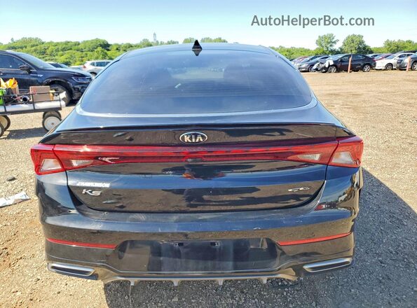 5XXG64J27MG019699 2021 KIA K5 Black Հետևի տեսք