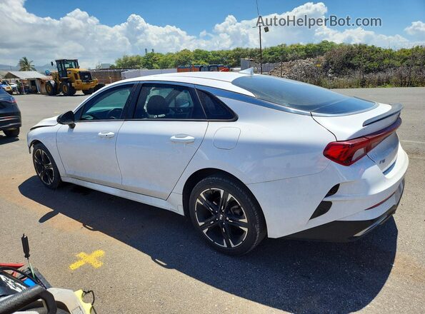 5XXG64J27MG028340 2021 KIA K5 White Задня ліва чверть