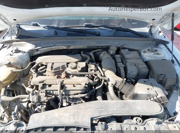 5XXG64J27MG029567 2021 KIA K5 White Widok z tyłu