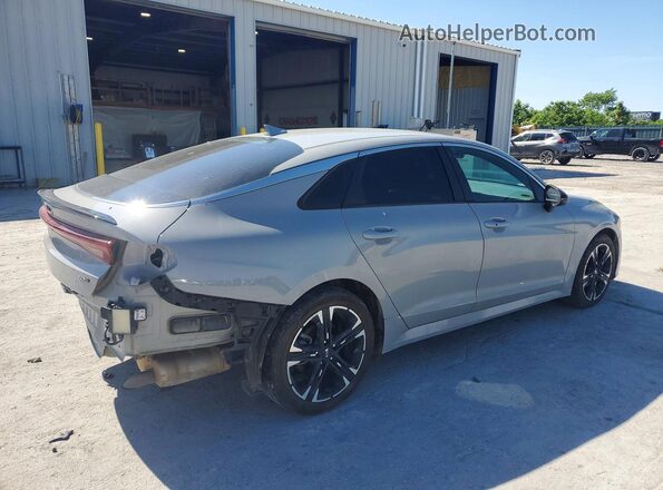 5XXG64J27MG033277 2021 KIA K5 Серебряный Задняя правая четверть