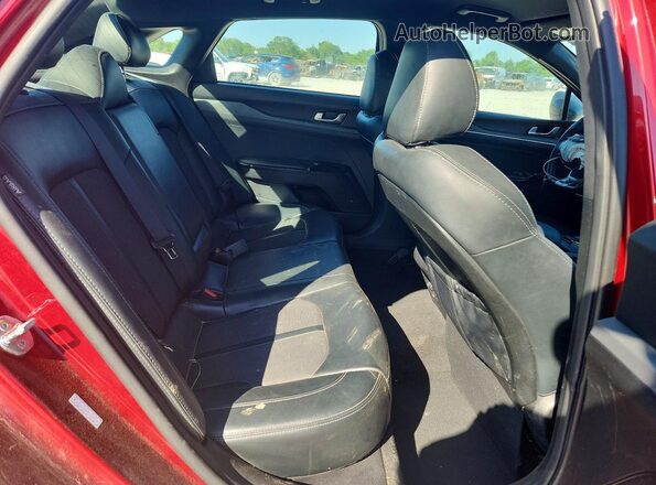 5XXG64J27NG161598 2022 KIA K5 Red Rear seats view
