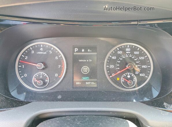 5XXG64J28MG038357 2021 KIA K5 Black Instrument cluster view