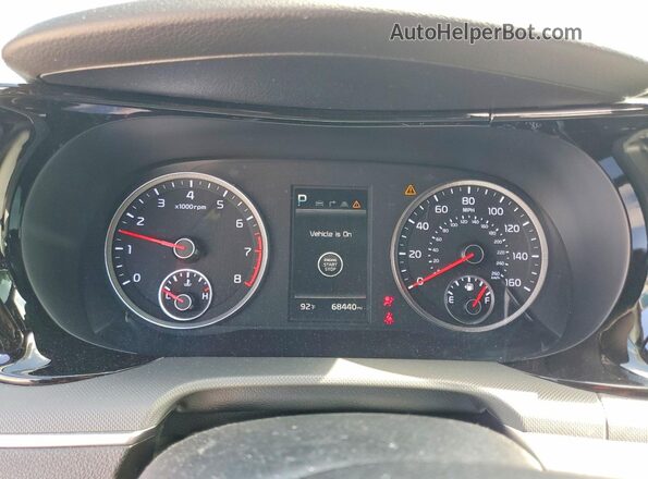 5XXG64J28NG123734 2022 KIA K5 Gray Instrument cluster view