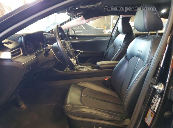 5XXG64J28RG236654 2024 KIA K5 Black Front interior view