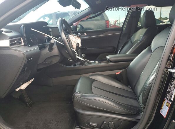 5XXG64J29NG088959 2022 KIA K5 Черный Вид салона спереди