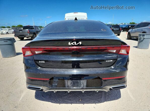 5XXG64J29PG188921 2023 KIA K5 Black Widok z tyłu