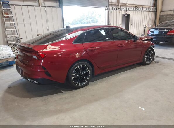 5XXG64J29RG245492 2024 KIA K5 Red Հետևի աջ