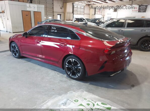 5XXG64J29RG245492 2024 KIA K5 Red Հետևի ձախ