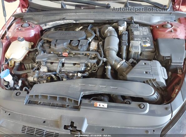 5XXG64J29RG245492 2024 KIA K5 Red Հետևի տեսք