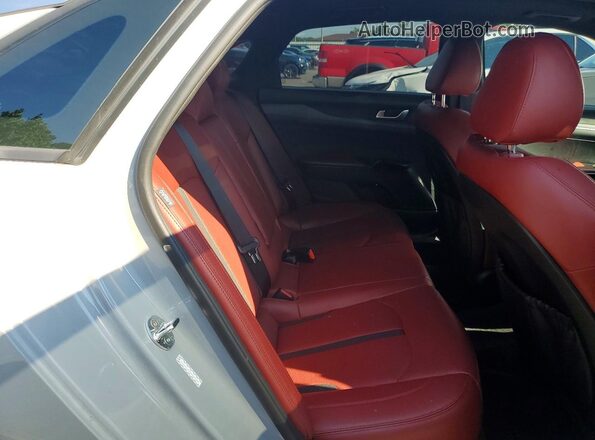 5XXG64J2XMG024489 2021 KIA K5 Gray Rear seats view