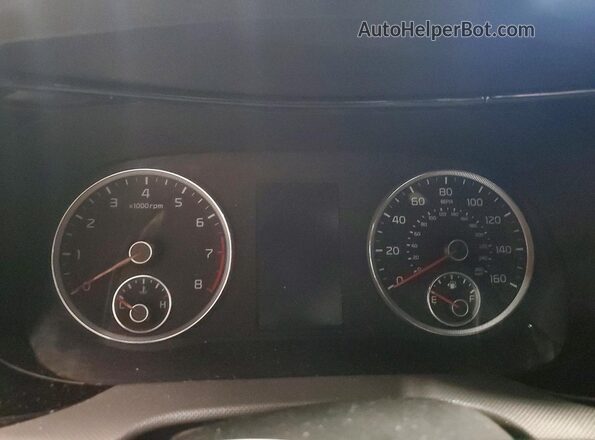 5XXG64J2XNG156136 2022 KIA K5 Silver Instrument cluster view