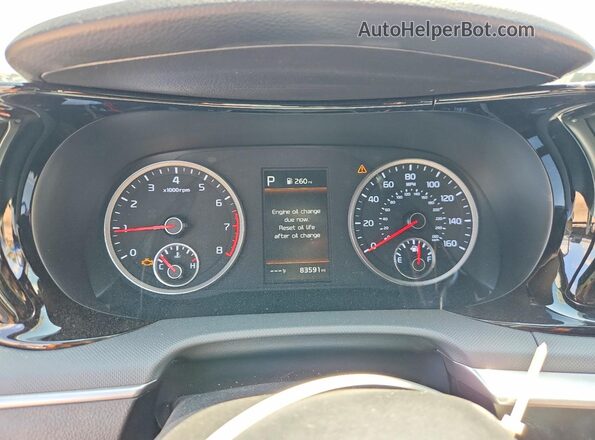 5XXG64J2XRG238471 2024 KIA K5 Blue ხელსაწყოთა პანელის ხედი
