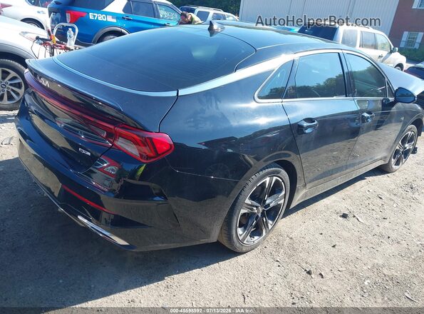 5XXG64J2XRG258221 2024 KIA K5 Black Հետևի աջ