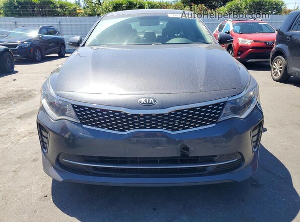 5XXGT4L30JG190112 2018 KIA OPTIMA Charcoal Դիմացի տեսք