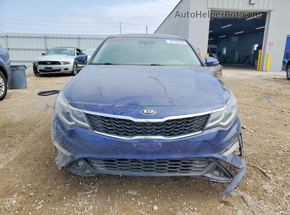 5XXGT4L30KG360650 2019 KIA OPTIMA Blue Вид спереду