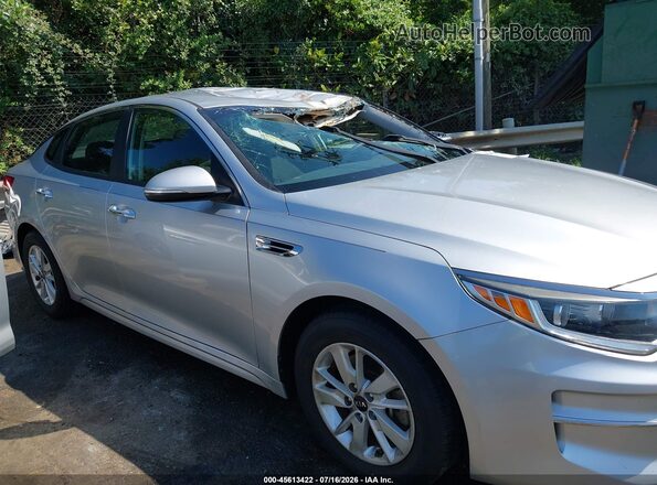 5XXGT4L31GG033729 2016 KIA OPTIMA Silver Սալոնի հետևի տեսք