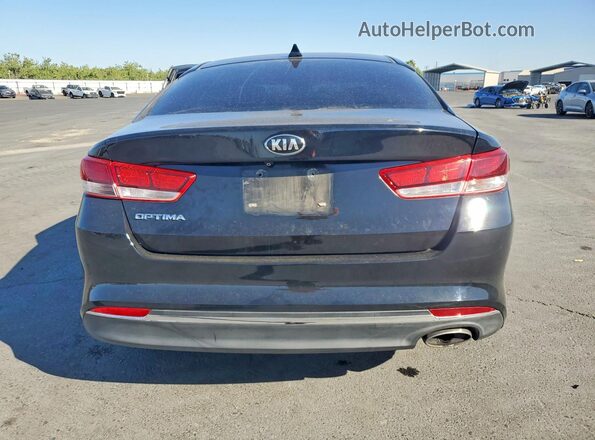 5XXGT4L31GG062499 2016 KIA OPTIMA Black უკანა ხედი