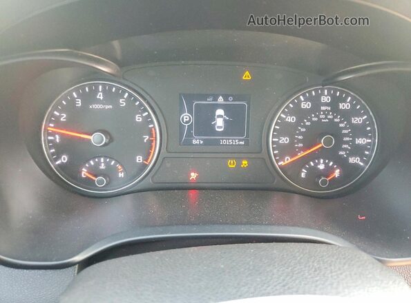 5XXGT4L31GG062499 2016 KIA OPTIMA Black ხელსაწყოთა პანელის ხედი