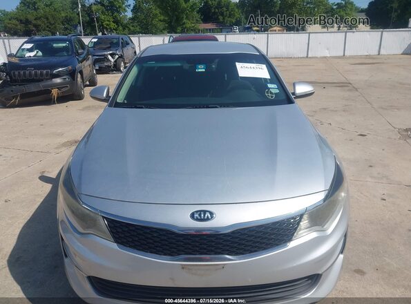 5XXGT4L31GG113127 2016 KIA OPTIMA Silver Vista frontal