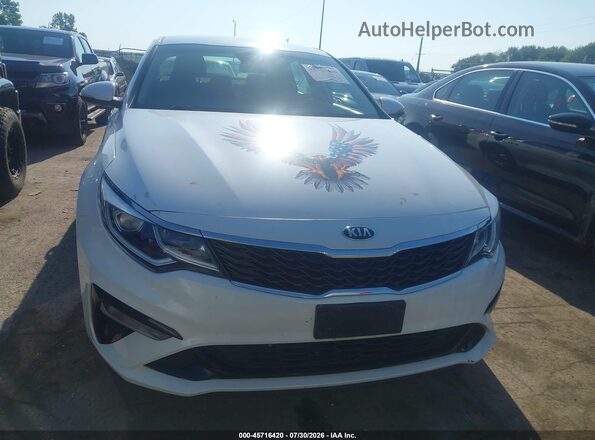 5XXGT4L31LG444770 2020 KIA OPTIMA Белый Вид щитка приборов