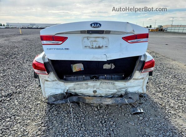 5XXGT4L32GG042018 2016 KIA OPTIMA White Widok z tyłu