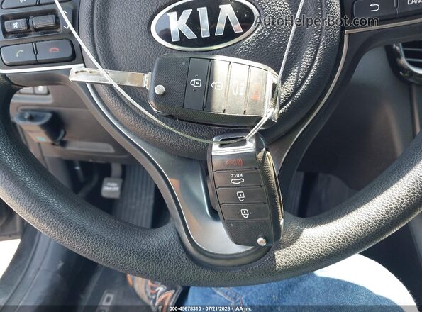 5XXGT4L32GG072992 2016 KIA OPTIMA Black Widok deski rozdzielczej