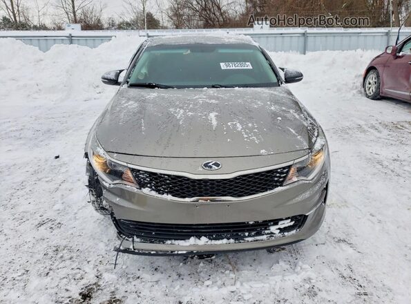 5XXGT4L32HG162452 2017 KIA OPTIMA Серебряный Вид спереди