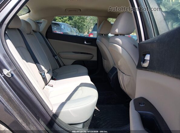 5XXGT4L32HG167828 2017 KIA OPTIMA Gray Widok naklejki z numerem VIN