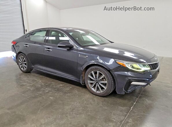 5XXGT4L32KG299463 2019 KIA OPTIMA Серый Передняя правая четверть