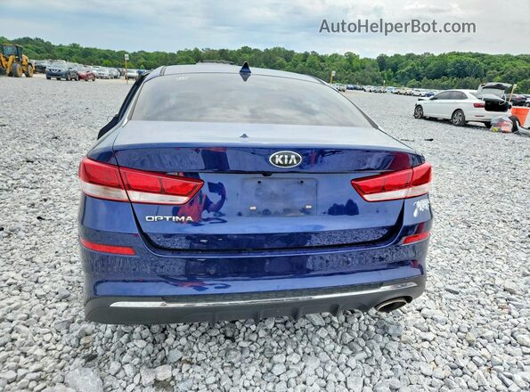 5XXGT4L32KG367311 2019 KIA OPTIMA Blue Вид ззаду