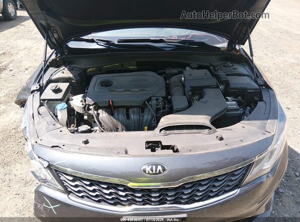 5XXGT4L32LG409557 2020 KIA OPTIMA Синий Вид сзади