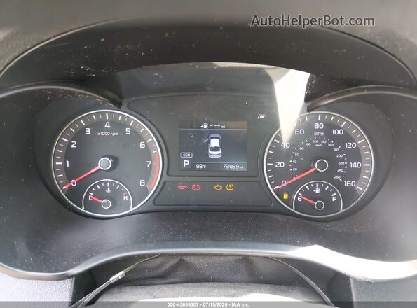 5XXGT4L32LG409557 2020 KIA OPTIMA Синий Вид задних сидений
