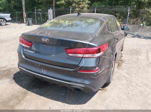 5XXGT4L32LG409557 2020 KIA OPTIMA Синий Задняя правая четверть