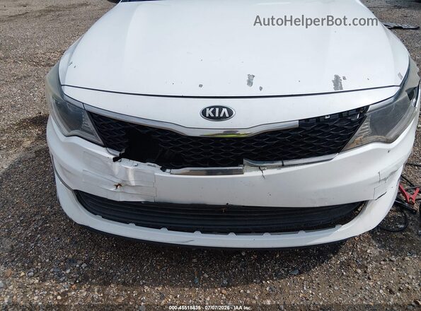 5XXGT4L33GG024563 2016 KIA OPTIMA White Vista frontal