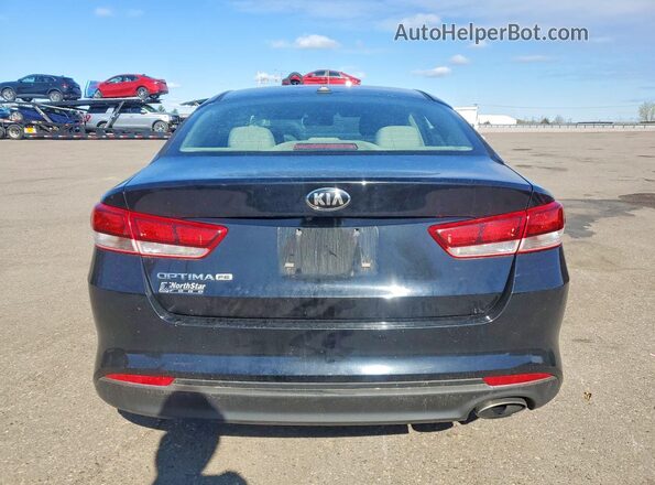 5XXGT4L33GG047258 2016 KIA OPTIMA Black Հետևի տեսք